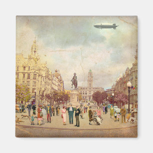 Aliados, Porto. 1935 Magnet