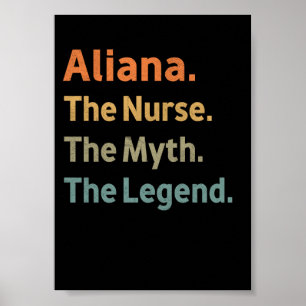 Aliana Die Krankenschwester Der Mythos Die Legende Poster