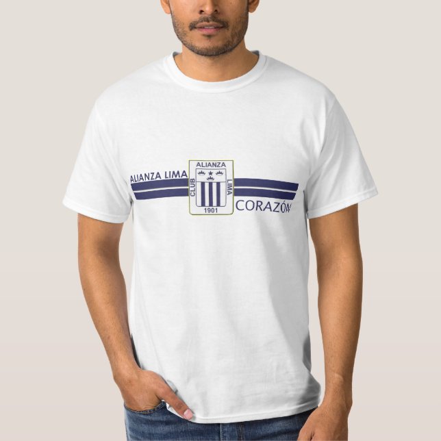 Alianza Lima corazon T-Shirt (Vorderseite)