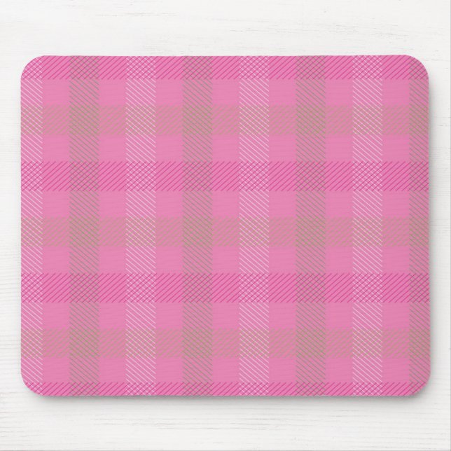 ALIAS kariertes Mousepad (Vorne)
