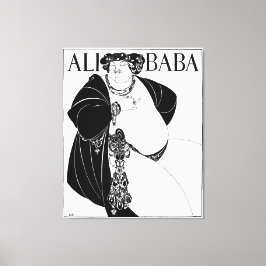 Alibaba Cover Illustration Leinwanddruck