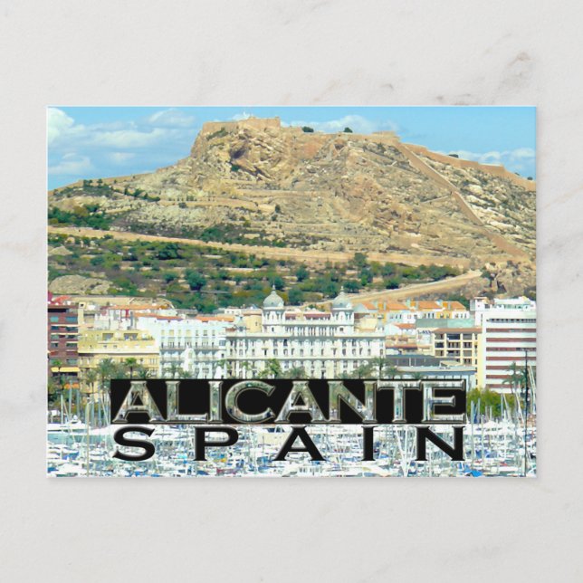 Alicante Postkarte (Vorderseite)