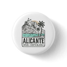Alicante Sketch Santa Bárbara Castle Costa Blanca 