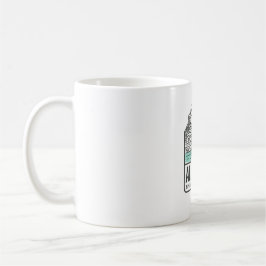 Alicante Sketch Santa Bárbara Castle Costa Blanca  Kaffeetasse