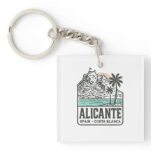Alicante Sketch Santa Bárbara Castle Costa Blanca 
