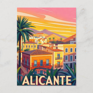 Alicante Spanien Postkarte