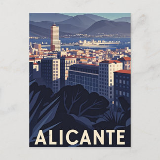 Alicante Spanien Postkarte