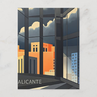Alicante Spanien Postkarte