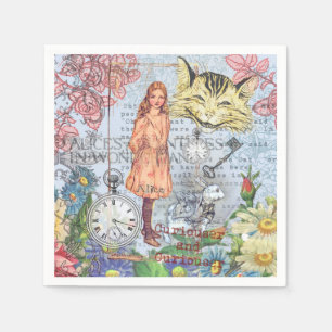 Alice Abenteuer im Wunderland Classic Rackham Serviette