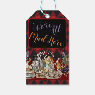 Alice Abenteuer mit Wunderland verrückter Cheshire Geschenkanhänger