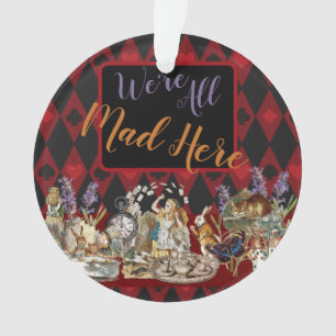 Alice Abenteuer mit Wunderland verrückter Cheshire Ornament