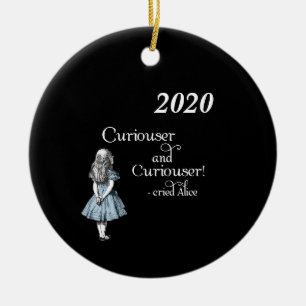 Alice au pays des merveilles 2020 Ornement d'arbre