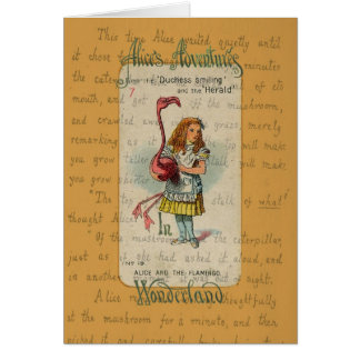 Alice au pays des merveilles : Alice et le Flamant