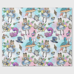 Alice au pays des merveilles cadeau Papier à envel