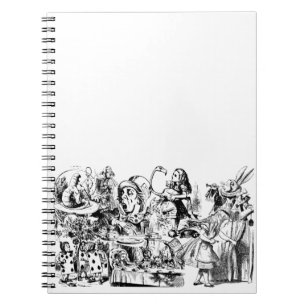 Alice au pays des merveilles Carnet Spiral