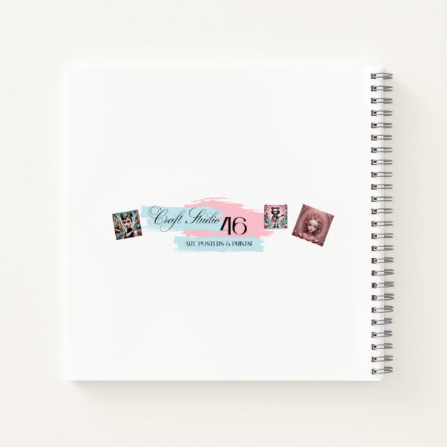 Alice Au Pays Des Merveilles Carnet Spiral - Stati (Dos)