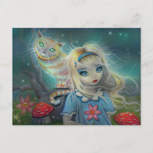 Alice au pays des merveilles Carte postale