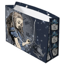 Alice au pays des merveilles Grand sac cadeau