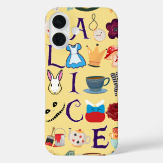 Alice au pays des merveilles iPhone 16 coque desig