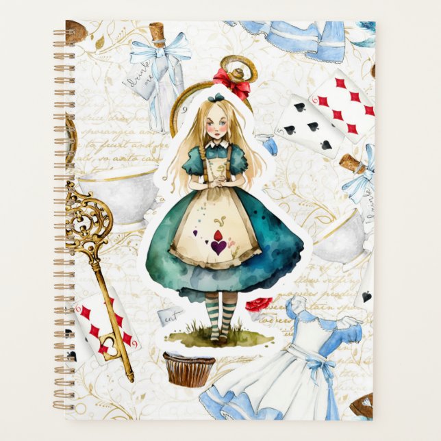 Alice Au Pays Des Merveilles Thème (Devant)