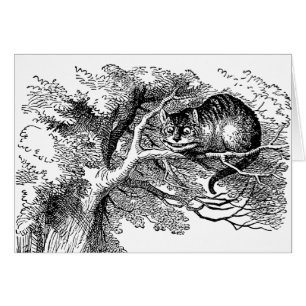 Alice au pays des merveilles vintage, Chat du Ches