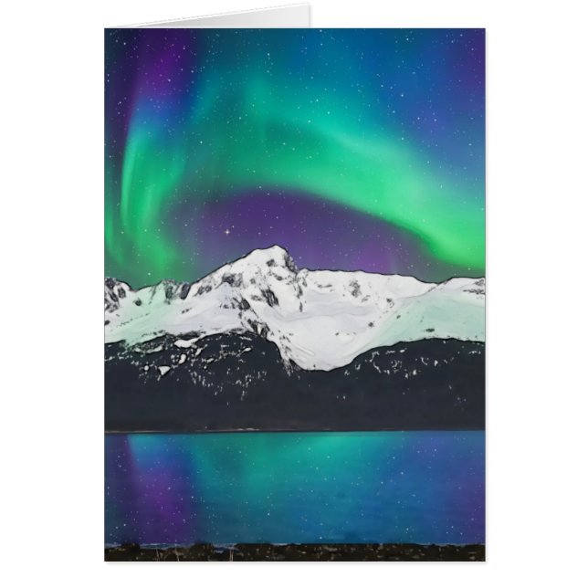 Alice Aurora - 5 Zoll x 7 Zoll Kunstkarte (Vorne)