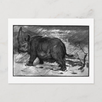 Alice B. Woodward : Carte postale Elasmaternium ar