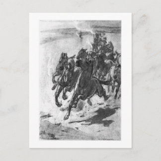 Alice B. Woodward : Carte postale Hippidium art