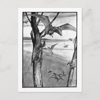 Alice B. Woodward: Flying Lizards Art Postcard Postkarte