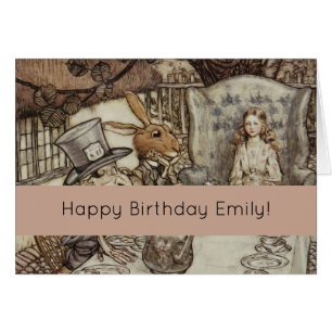 Alice Birthday UnGeburtstag Rabbit Hatter Party