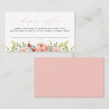 ALICE Blush Blumenfrühling Tee Party Windeln Raffl