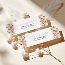 ALICE Blush Summer Floral Rücksendeadresse