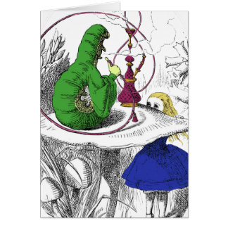 Alice dans la carte du pays des merveilles -