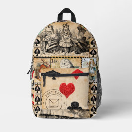 Alice dans le sac scolaire du pays des merveilles