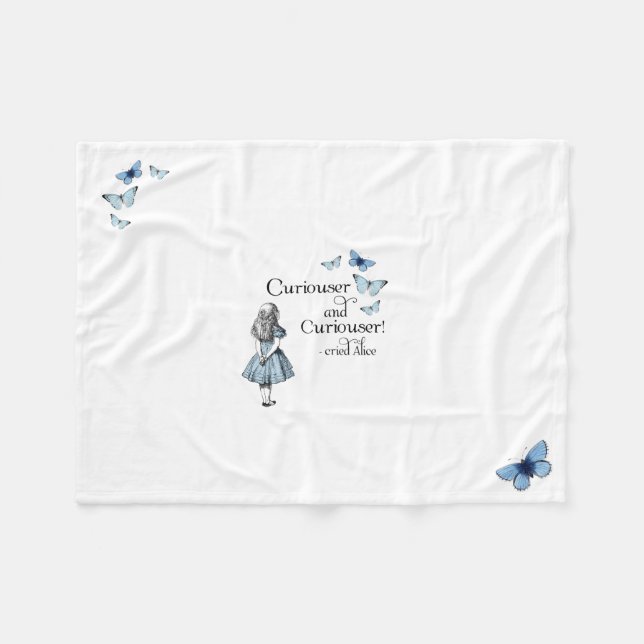 Alice dans une couverture plus curieuse d'ouatine (Devant (Horizontal))