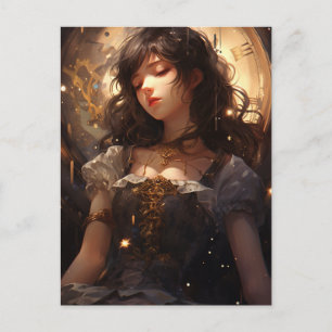 Alice die ganze Zeit Postkarte