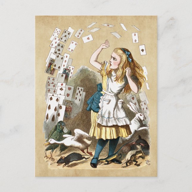 Alice & die Karten  (Vorderseite)
