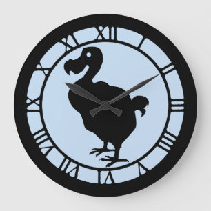 Alice Dodo Silhouette Große Wanduhr