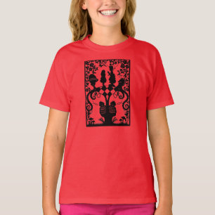 Alice durch den aussehenden T - Shirt