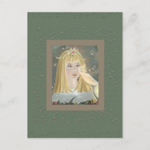 Alice et la fée Rosebush, carte postale