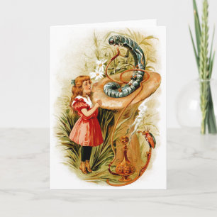 Alice et les Cartes de Voeux Caterpillar