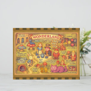 Alice Fantaisiste Aventures dans la Carte de Wonde