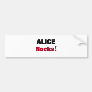 Alice-Felsen Autoaufkleber