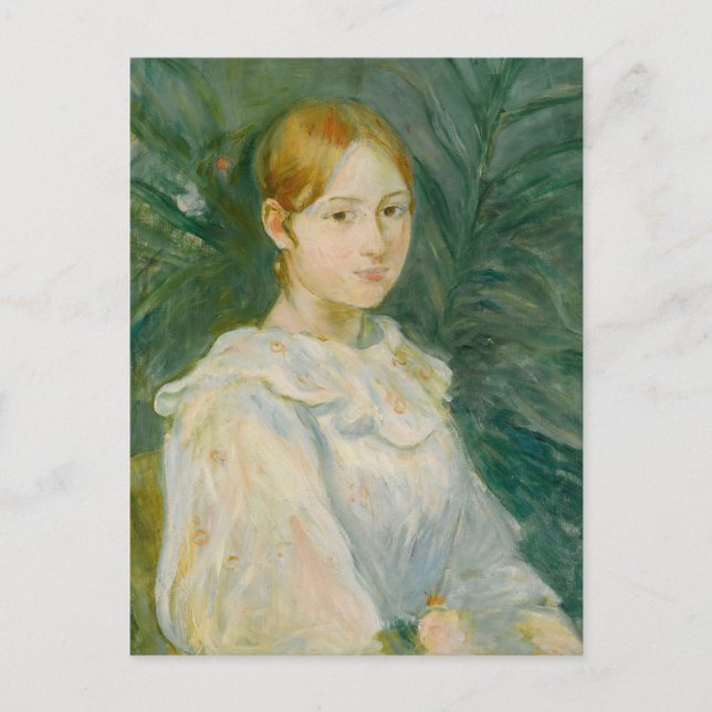 Alice Gamby en Buste | Berthe Morisot Postkarte (Vorderseite)