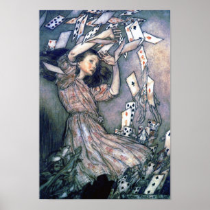 Alice gegen die Karten Poster