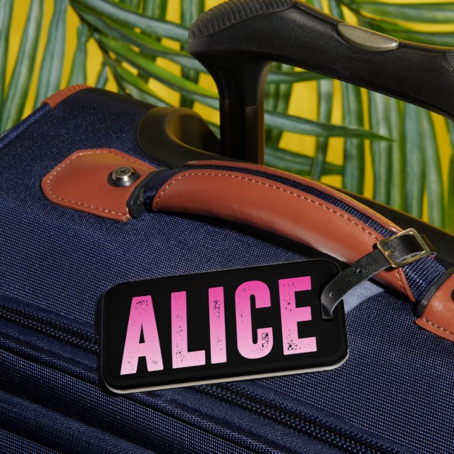 Alice Gepäckanhänger (Vorderseite Insitu 3)