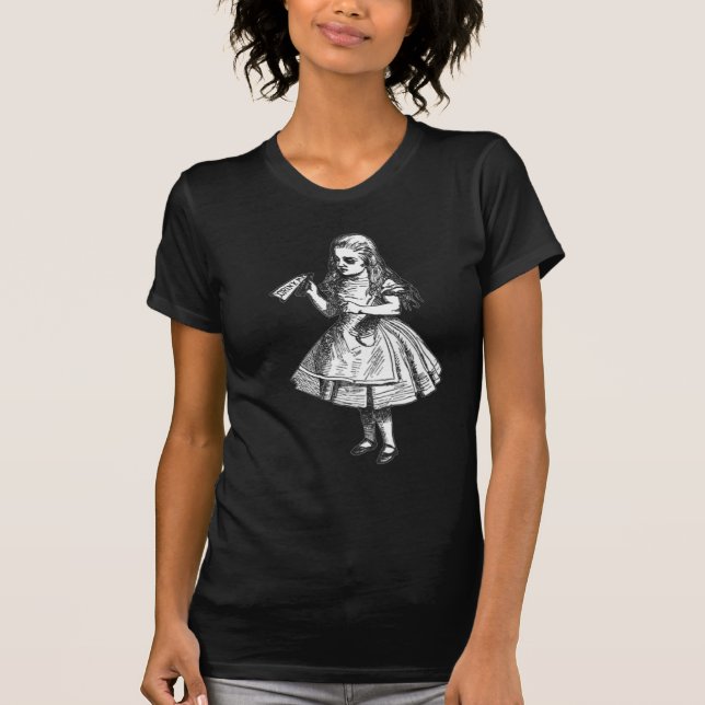 Alice-Getränke T-Shirt (Vorderseite)
