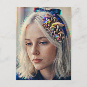 Alice Glitch Postkarte