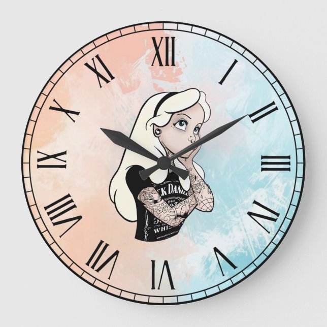 Alice Große Wanduhr (Vorderseite)