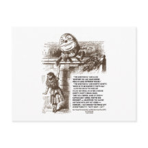 Alice Humpty Dumpty Wonderland Conversation Zitat